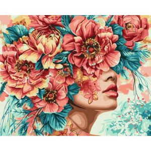 Картина по номерах "Романтика квітів" 40х50 см