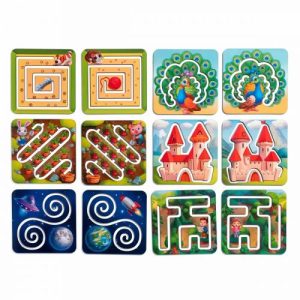 Деревʼяна розвиваюча гра "Міжпівкульні дошки: Дві руки"