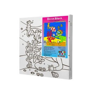 Дитячий набір для розпису "Кораловий риф", 25х25 см