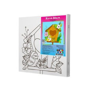 Дитячий набір для розпису "Гніздечко", 25х25 см