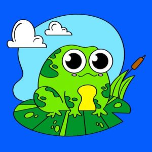 Дитячий набір для розпису "Жабка", 25х25 см