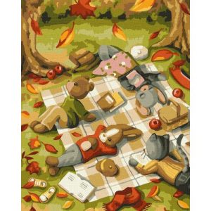 Картина по номерах "Книжковий клуб" 40х50 см