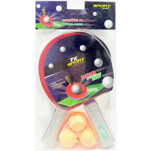 Набір ракеток для настільного тенісу, 3 м"ячики