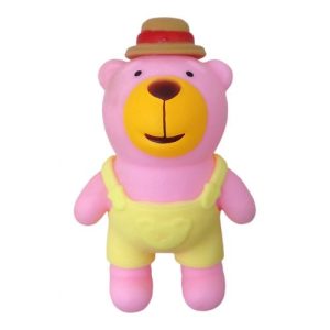 Іграшка-антистрес "Ведмедик", піна, рожевий