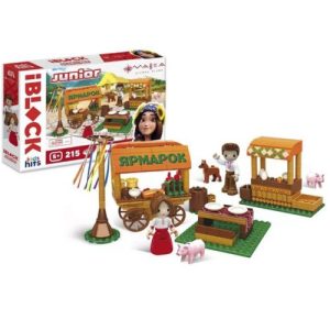 Конструктор IBlock Junior "Мавка: Ярмарок", 215 деталей