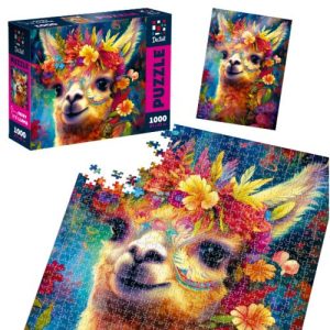 Пазли De.tail. Чарівна лама 1000 деталей DT1000-11 (укр)