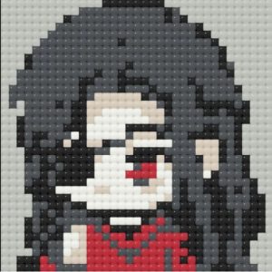 Алмазна мозаїка (міні) Благословення небесного урядника Хва Чен, 10х10 см