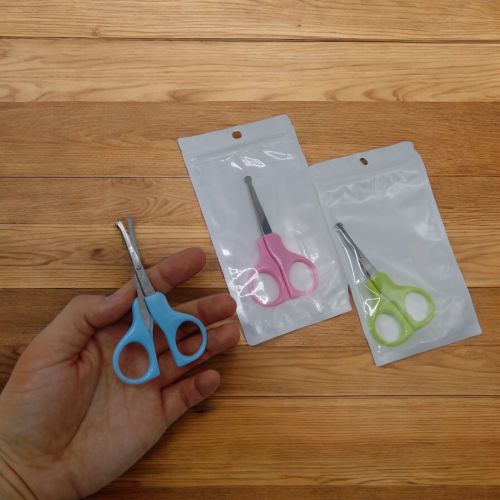 Дитячі манікюрні ножиці жовті - Зображення 2