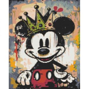Алмазна мозаїка "Міккі Маус" 40х50 см