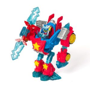 Ігровий набір SUPERTHINGS - СУПЕРБОТ ТРАНСФОРМЕР СИЛА (робот-траснформер, фігурка, аксесуар)