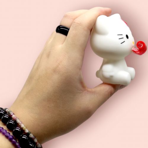 Пищалка аніме "Хелоу Кітті", біла