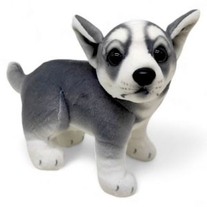 Мʼяка іграшка "Песик. Хаскі", 24 см