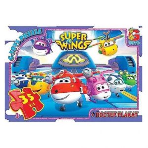 Пазли із серії  "Супер-Крила" , 35 ел