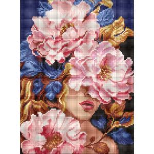 Алмазна мозаїка "Квіткова чарівність", (30х40 см.)