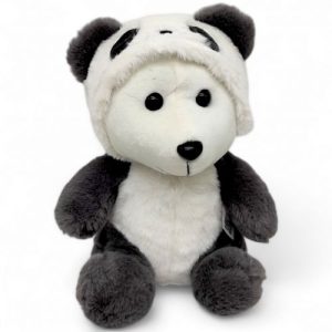 Мʼяка іграшка "Ведмедик в костюмі панди", 24 см