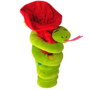 М'яка іграшка Змія пружинка з мішком