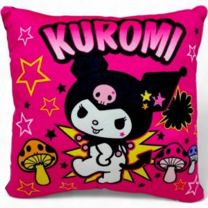 Подушка з принтом аніме "Sanrio - Куромі (Kuromi)", 30 см