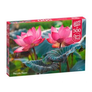 Пазли "Рожеві квіти лотоса", 500 елементів