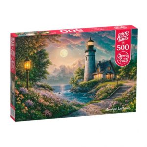 Пазли "Місячне світло маяка", на 500 елементів