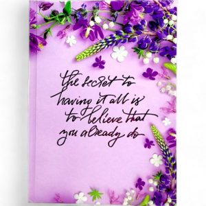 Щоденник (блокнот) "Pretty", A5, 288 сторінок у лінійку