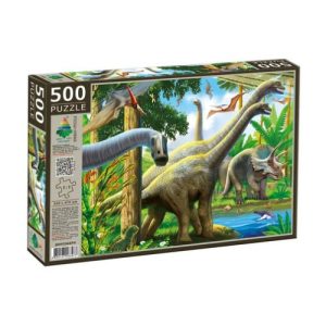 Пазли "Динозаври", 500 елементів, 47 х 33 см