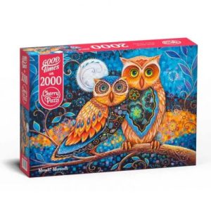Пазли "Казкові сови", 2000 елементів