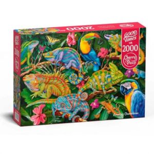 Пазли "Дивовижні хамелеони", 2000 елементів