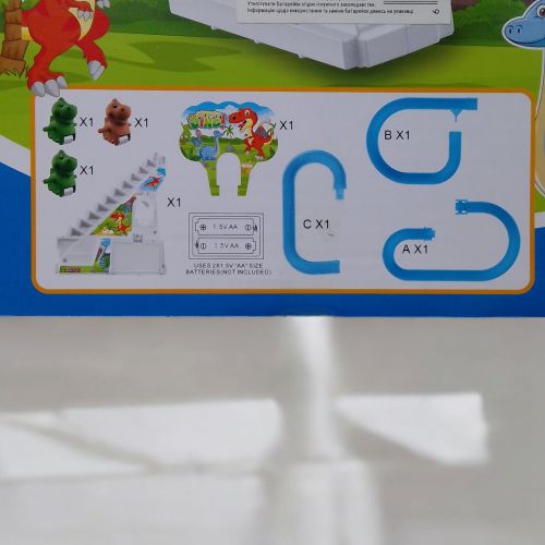 Трек-гірка "Милі Динозаври" на батарейках