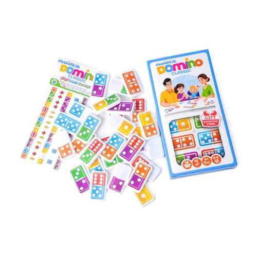 Розвиваюча гра "Доміно: Класичне", 28 фішок