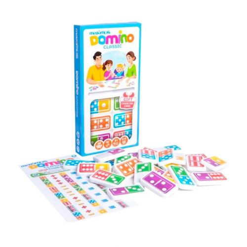 Розвиваюча гра "Доміно: Класичне", 28 фішок