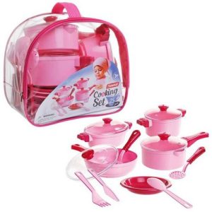 Набір посуду "Cooking Set" (25 pcs.) рожевий