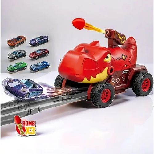 Машинка-запуск "Динозавр: Тиранозавр", стріляє