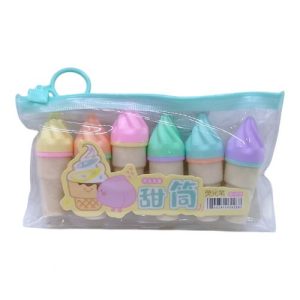 Набір маркерів "Морозиво", 6 кольорів