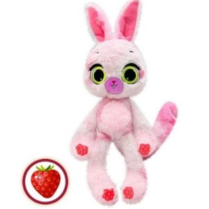 М’яка іграшка з ароматом "Bubble Pops міні. Полуничне зайченя" (20 см)