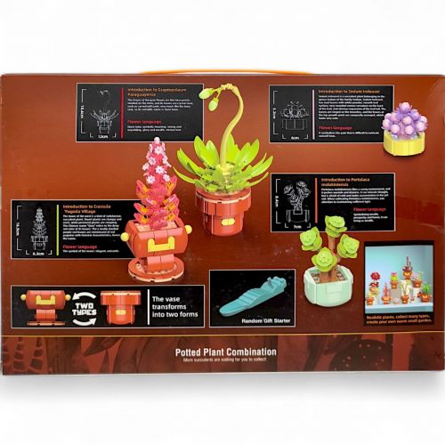 Конструктор "Flowers. Сукуленти" (458 дет)