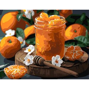 Картина по номерах "Мандариновий мед"" 30х40 см