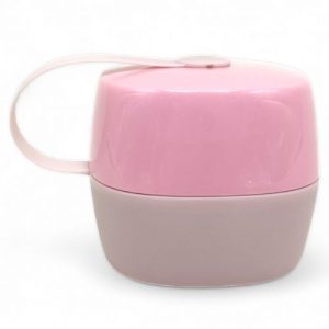 Контейнер для зберігання пустушки (рожевий)