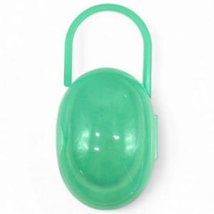 Контейнер для зберігання пустушки (зелений)