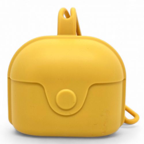 Контейнер для зберігання пустушки, силіконовий (жовтий)