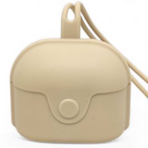 Контейнер для зберігання пустушки, силіконовий (молочний)