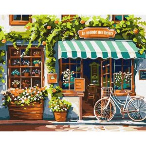 Картина по номерах "Світ квітів" 40х50 см