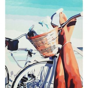 Картина по номерах "Безтурботне велолiто" 40х50 см