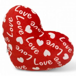 Іграшка м’яка "Серце Love" розмір М (26х8х18 см)