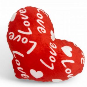Іграшка м’яка "Серце Love" розмір S (20x7x14 см)