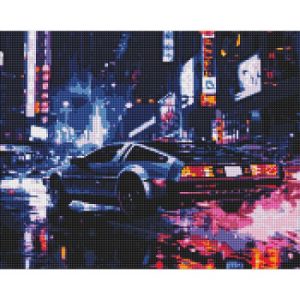 Алмазна мозаїка "Нічна подорож" 40х50 см