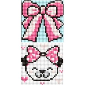 Набір з алмазною мозаїкою на самоклеючій основі "Бантик" 9x9 см