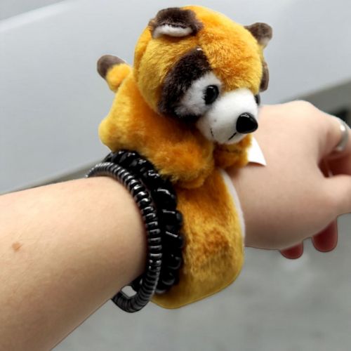 Слеп-браслет "Жирафа", мʼяка іграшка