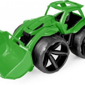 Пластикова машинка-гігант бульдозер зелений