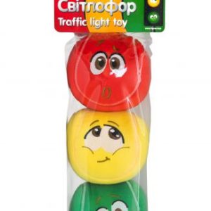 Іграшка Світлофор, м’яка іграшка, 3 ел Tigres