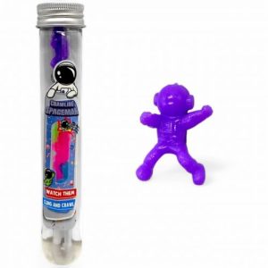 Іграшка-тягнучка "Космонавт" 3 см (6 штук у колбі)